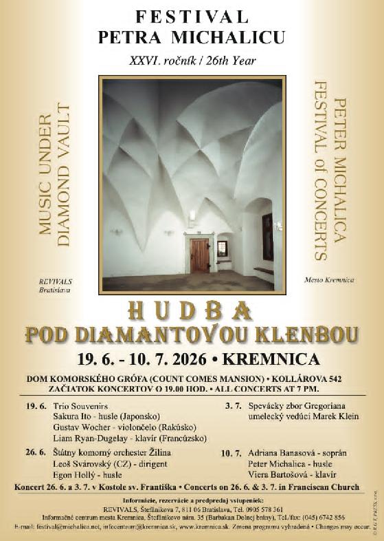 Hudba pod Diamantovou klenbou 2026