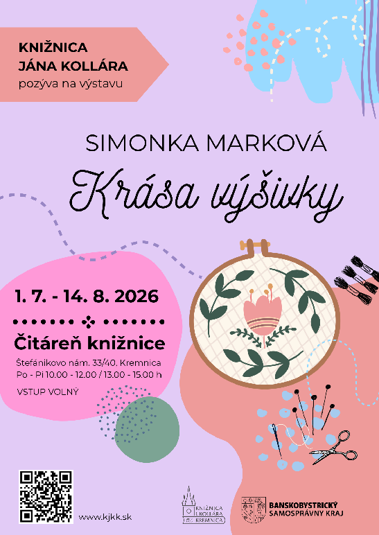 Krása výšivky  -   výstavka