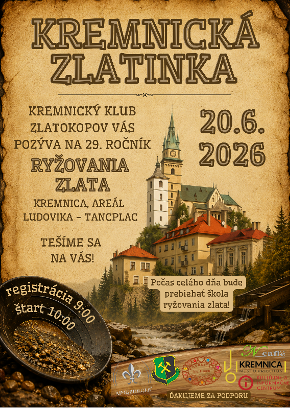 Kremnická zlatinka 2026