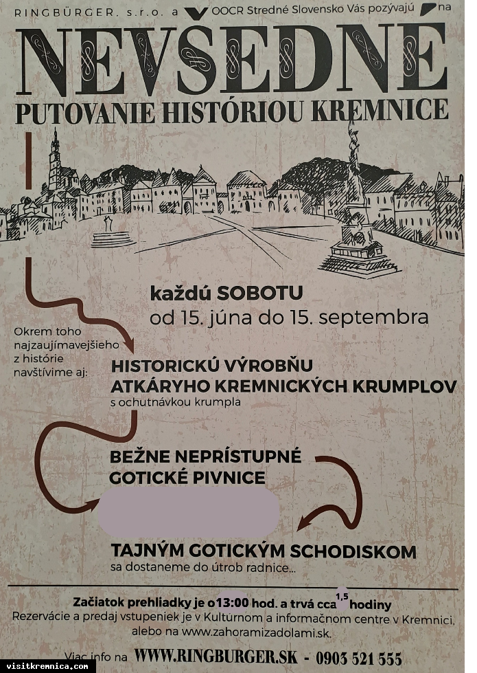 ZAŽITE Nevšedné putovanie históriou Kremnice