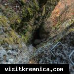 Via ferrata na Skalke v zimnom období