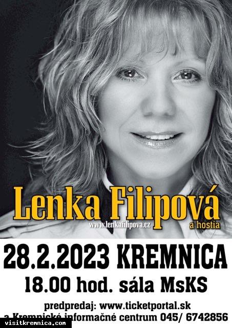 Lenka Filipová bude koncertovať v Kremnici