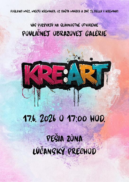 KRE:ART pouličná Galéria