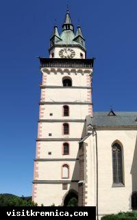 Vyhliadková veža kostola sv. Kataríny je zatvorená