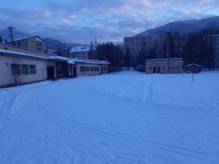 bežecký okruh na sokolskom ihrisku