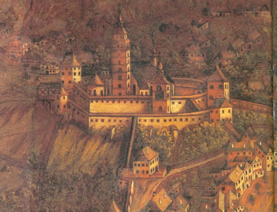Hrad, mesto