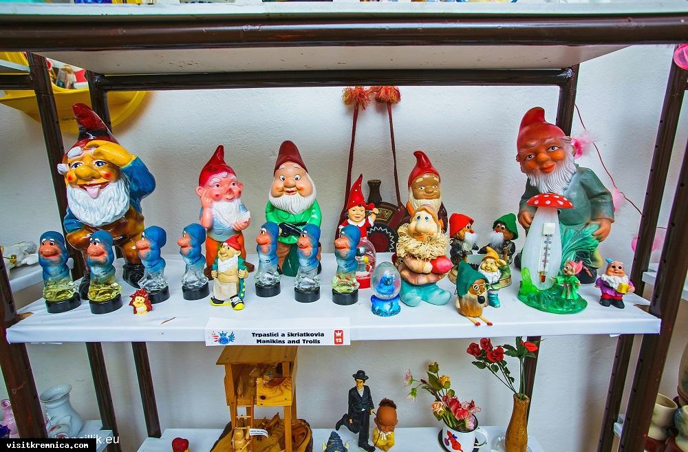 Múzeum gýča v Kremnici určite nevynechajte. Je jediné múzeum tohto druhu v Európskej Únii